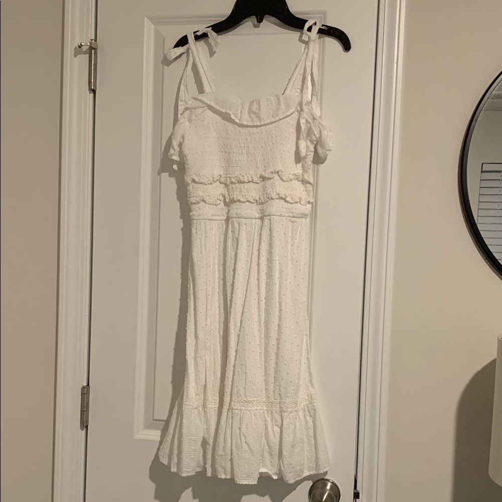 Japna White Kids Formal Dress